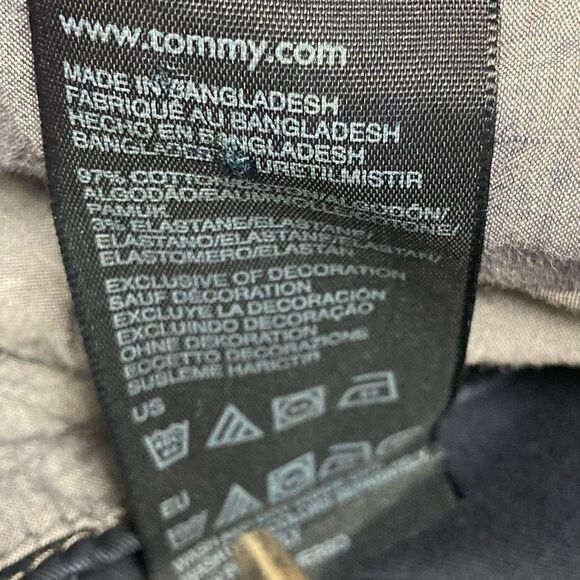 TOMMY HILFIGER Women’s Blue Cargo Pants Size 8 Inseam 28” - Picture 8 of 8